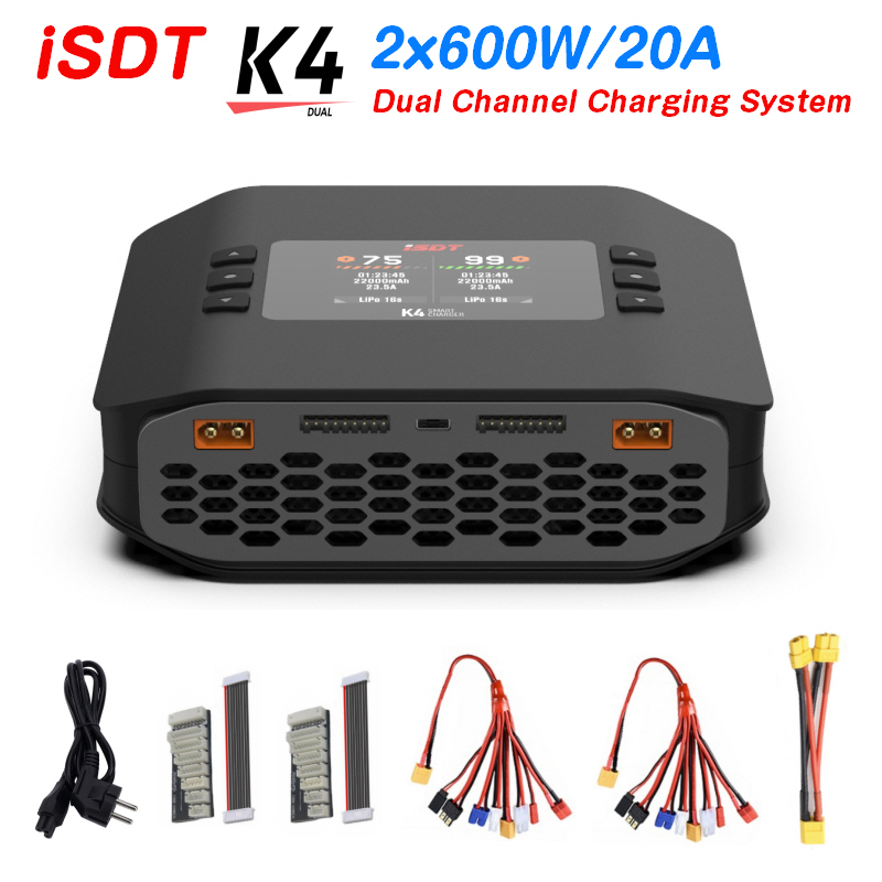 Chargeur intelligent de batter - Isdt K4 Dual Lipo Charger avis et prix