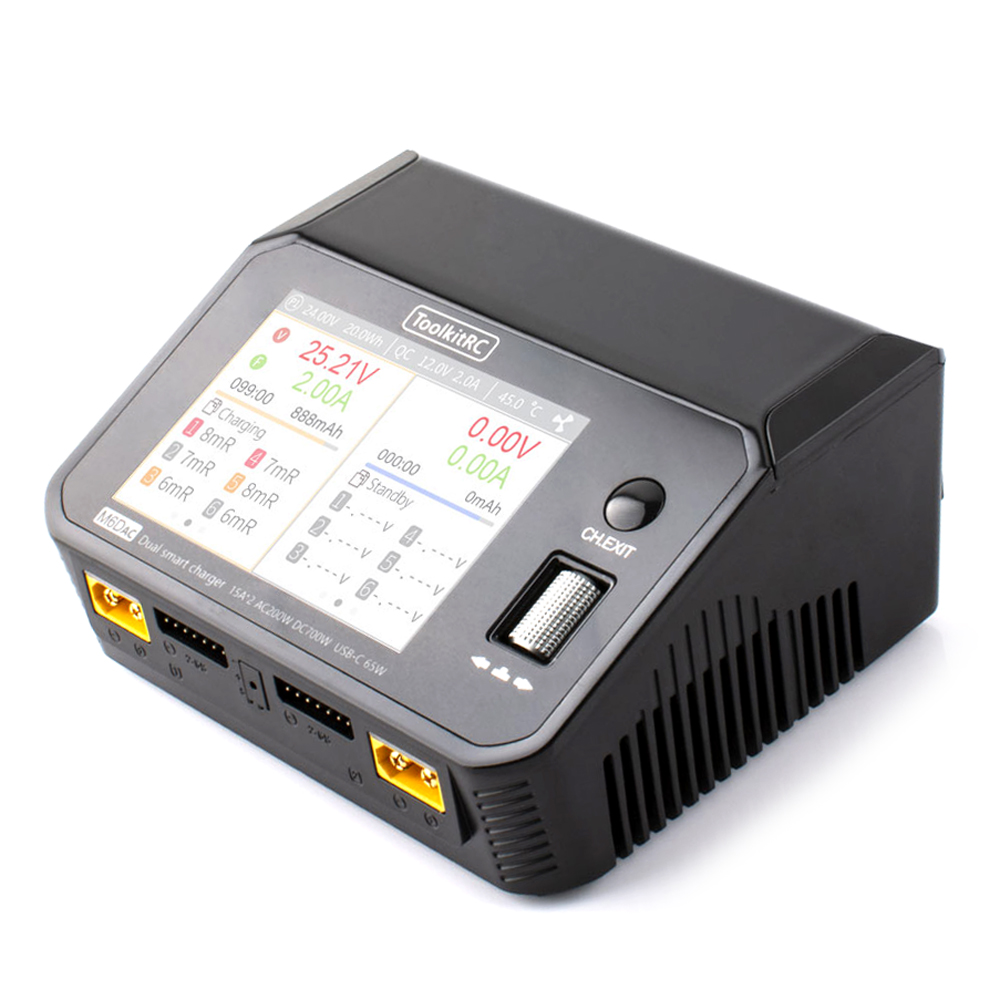 Chargeur/Déchargeur intelligen - Toolkitrc M6Dac Smart Charger avis et prix
