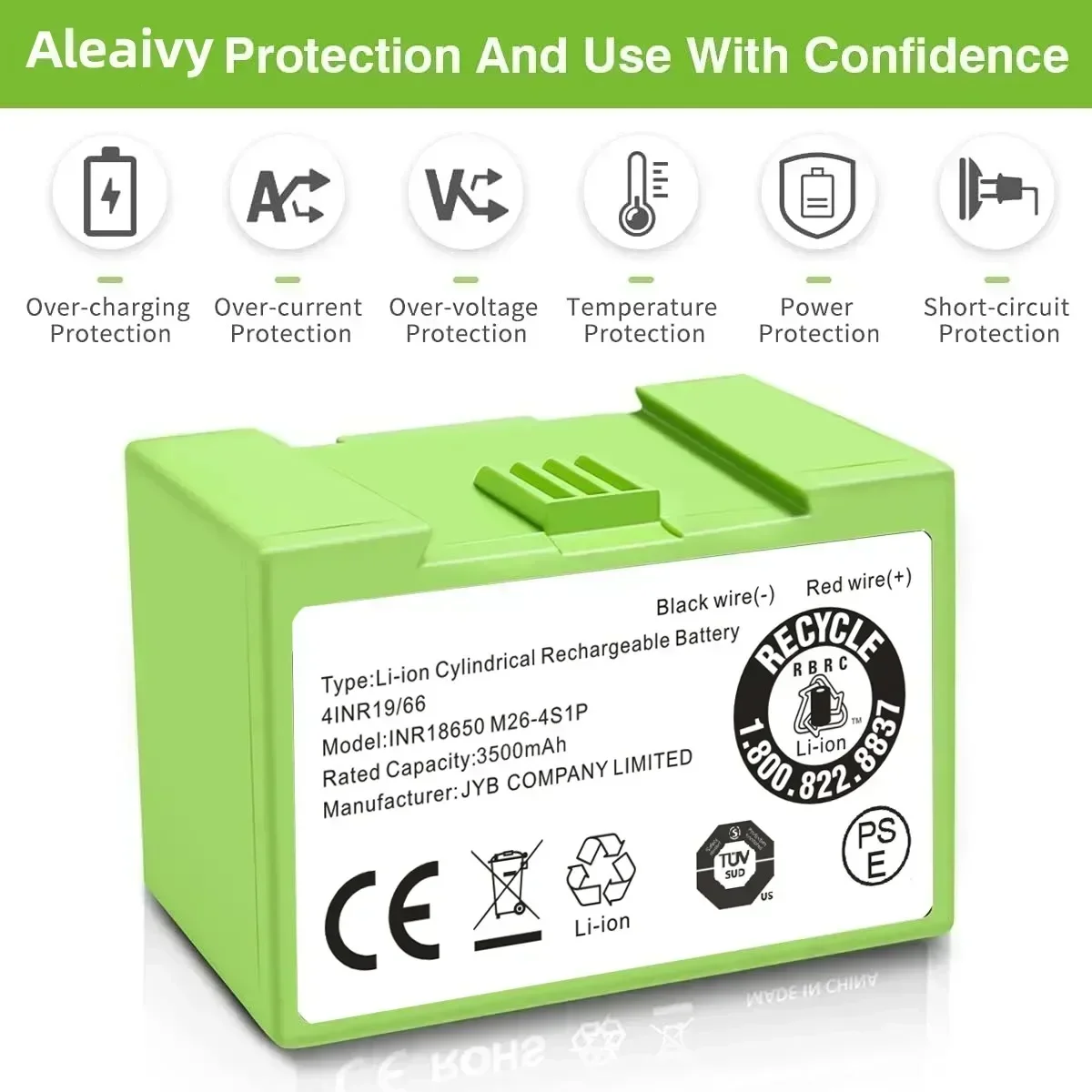 Batterie de remplacement 5000m - 4S Lipo Battery 14.8V 6000Mah avis et prix