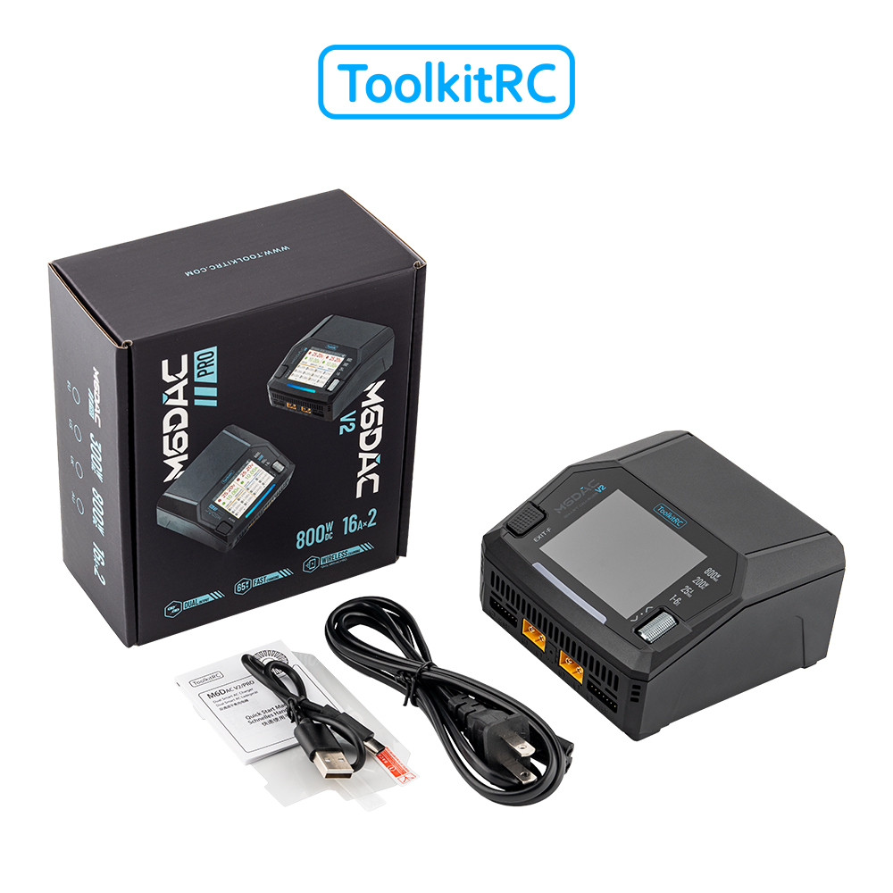 ToolkitRC M6DAC V2 M6DAC Pro c - Toolkitrc M6Dac Smart Charger avis et prix